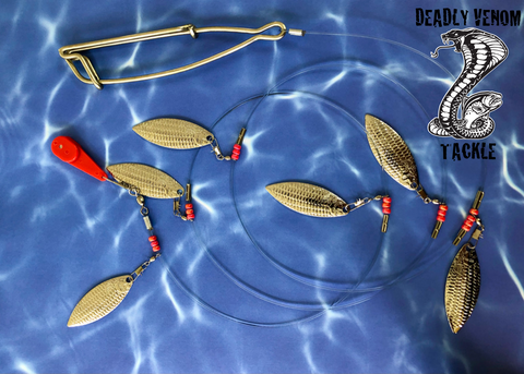 Downrigger Release-Fully adjustable or mono and braid. – Deadly Venom Tackle