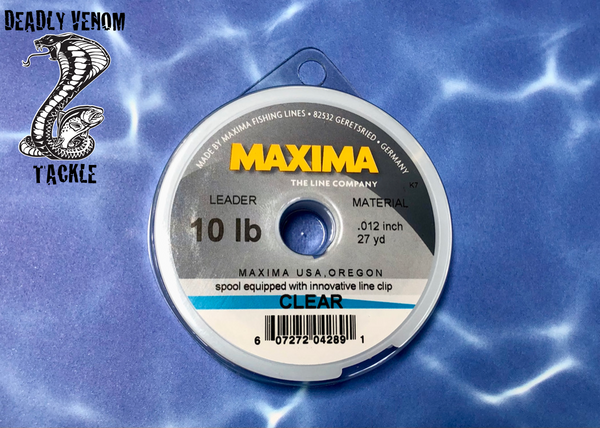 thumbnail image 2 of Maxima Ultragreen Fishing Line - 10 Lb Test, 27 Yards, Clear Monofilament For Fresh & Saltwater 2 of 12