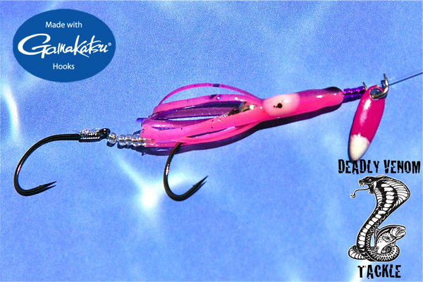 Kokanee Hoochies (2) – Esche Traino "CASPERGLOW" Luminescenti – Montana Tackle